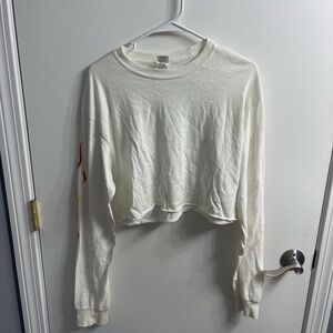 Long Sleeve Crop Shirt